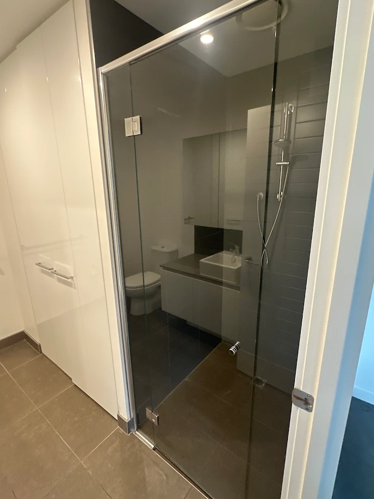 Shower Glass Clean - Prestige Bond Cleaning